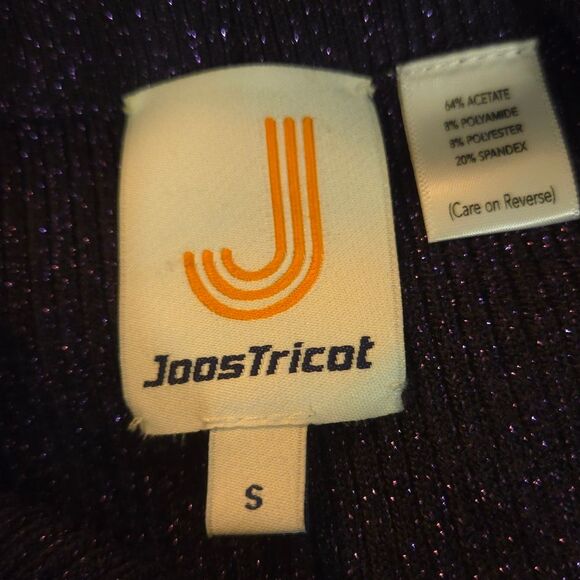 JOOSTRICOT Sparkly Metallic Thread Knit Flare Hippie/70's Pants Feminine Size S - Picture 8 of 15